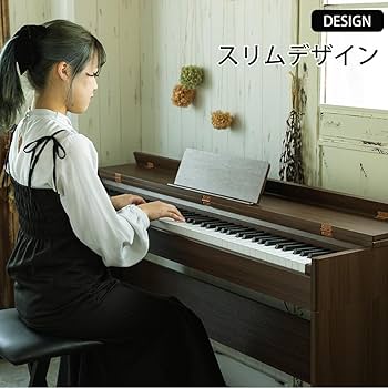 CARINA✴︎電子ピアノ✴︎マホガニー Amazon | Carina 電子ピアノ 88鍵盤 キーボード ハンマーアクション